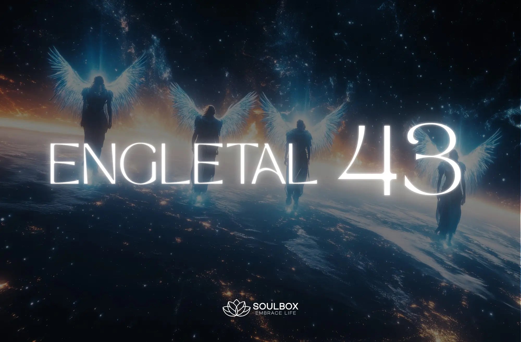 Engletallet 43 indikerer en periode, hvor stabilitet, indre visdom og kreativ inspiration forenes og støtter dig i at bevæge dig mod noget mere solidt og meningsfuldt