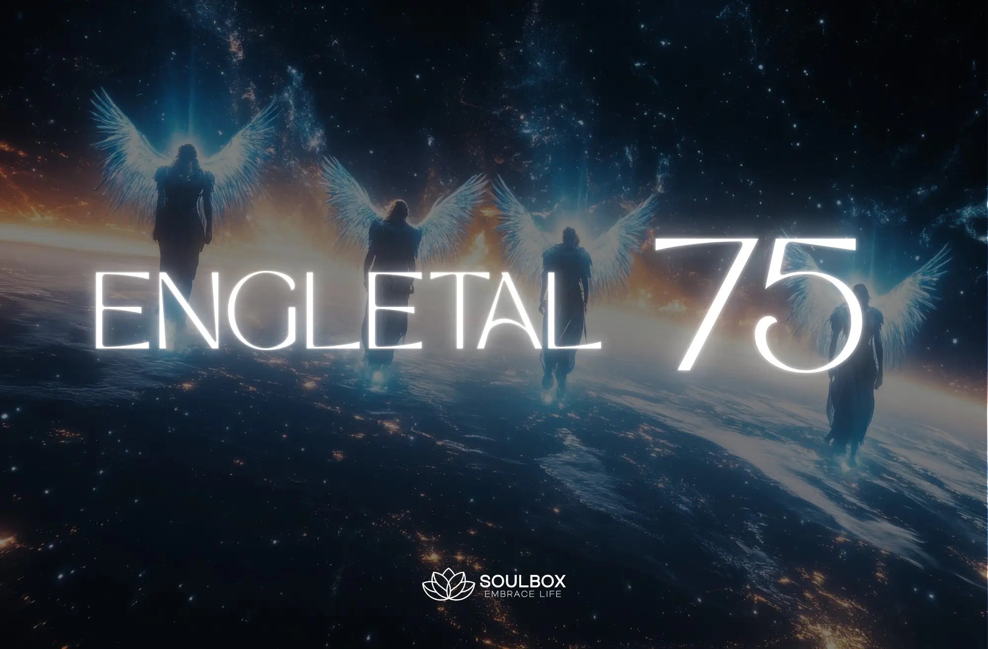 Engletallet 75 er et spirituelt tegn, der peger på intuition, indre visdom og forandring