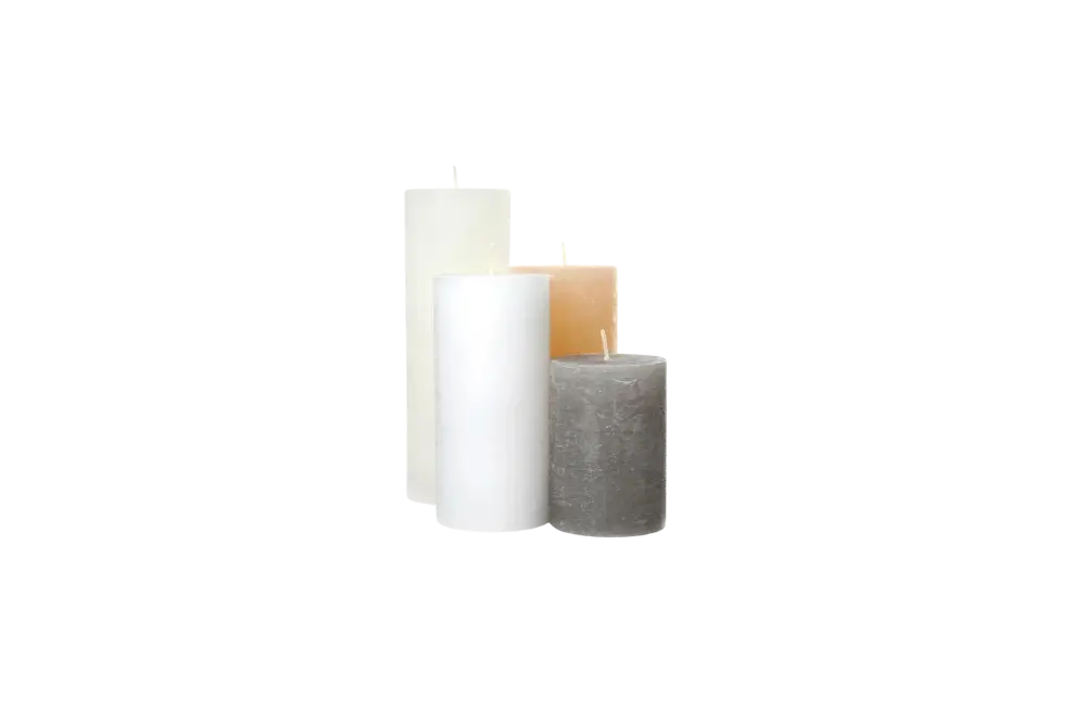 Duftlys med naturlige æteriske olier og blid flamme