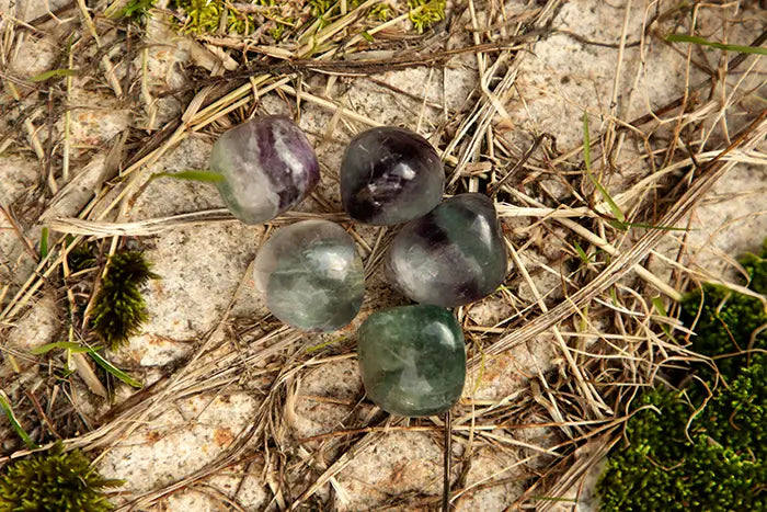 Fluorit krystal til beskyttelse og spirituel vækst