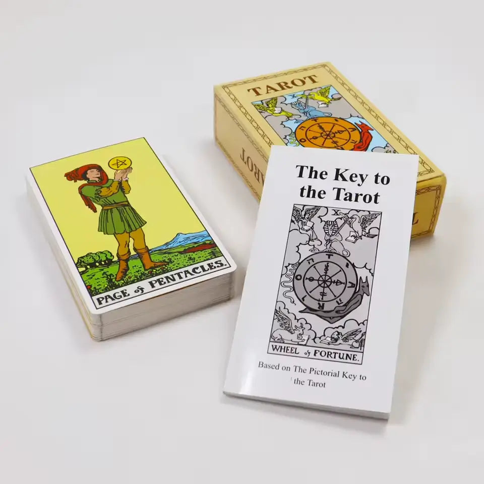 Tarotkort med guide (trykt hæfte)