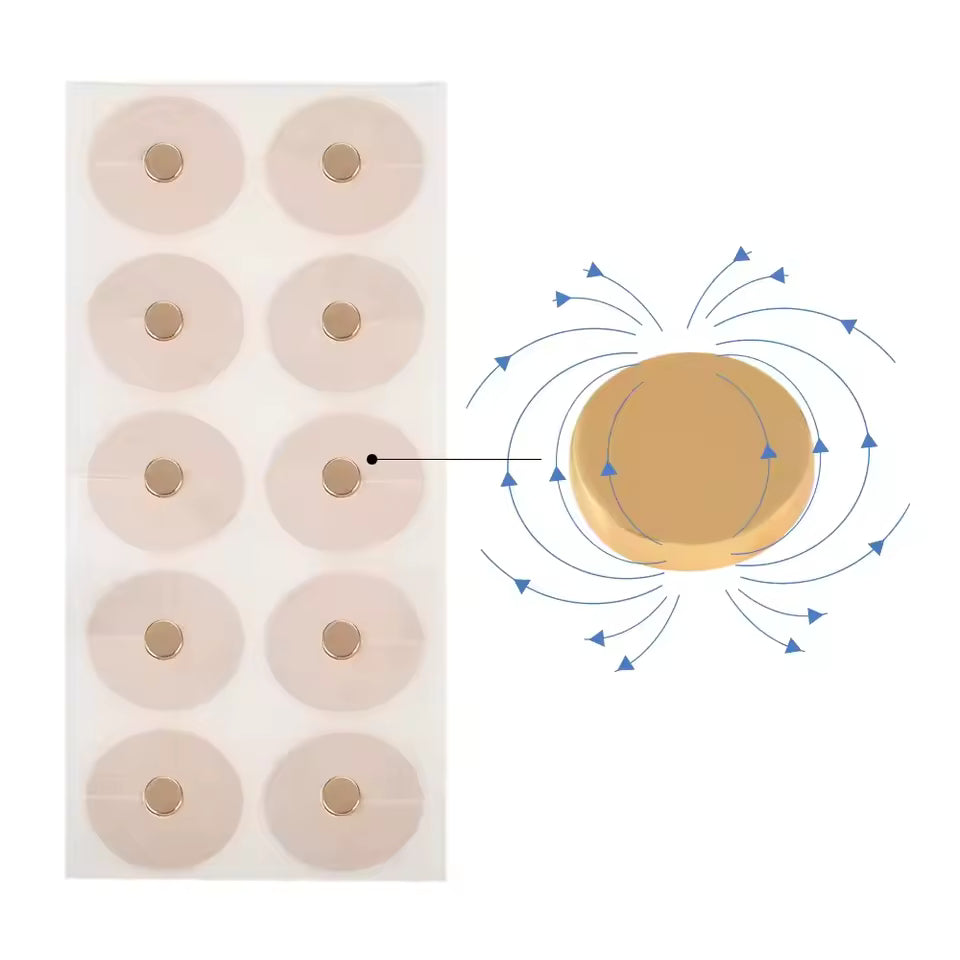 Hudvenlige magnetplastre – et magnetplaster med neodymium til akupunktur